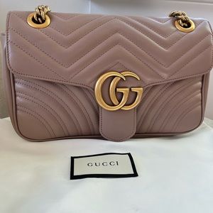 Gucci Marmont small matelasse shoulder bag